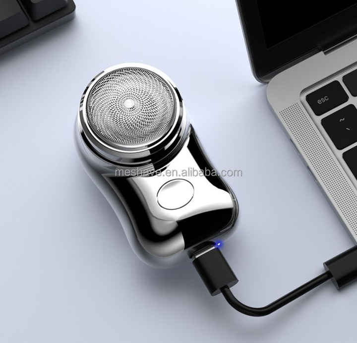 Rasoir Électrique Portable Homme – Étanche, USB Rechargeable, Compact & Lavable